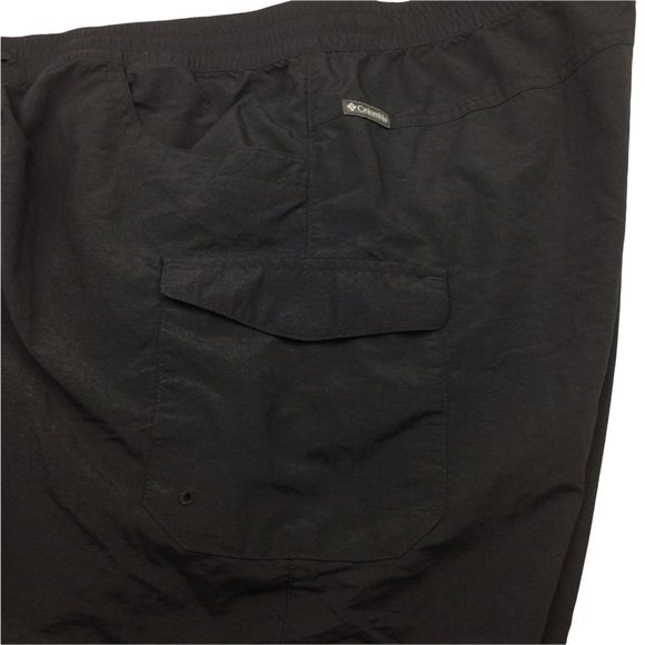 Columbia Cargo Hiking Shorts Black Zip Up, Button & Draw String Women’s Large - Picture 6 of 12